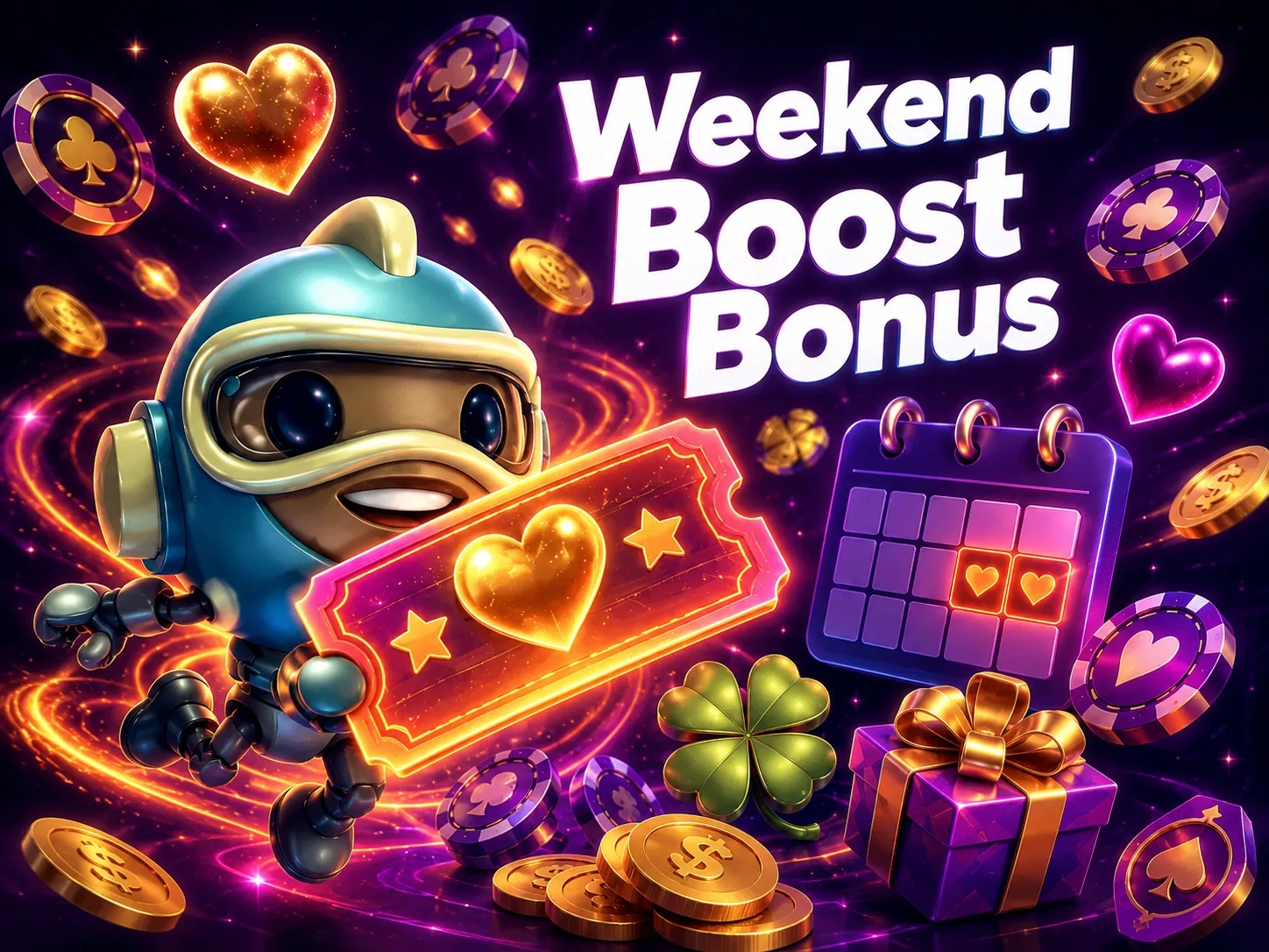 Weekend boost bonus